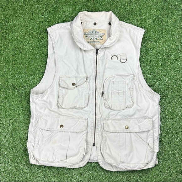 Vintage Banana Republic Safari & Travel Vest size small mens - Picture 1 of 8